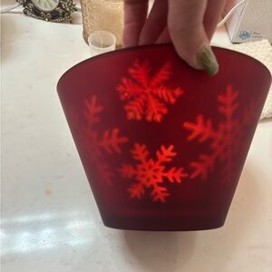 Red/Gold Decorative Bowl